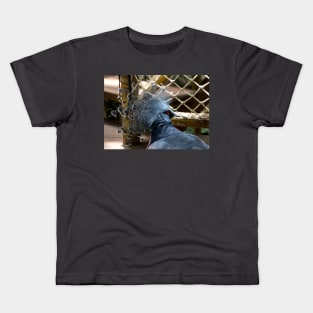 Victoria Crowned Pigeon Kids T-Shirt